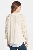 Thumbnail for your product : Lucky Brand 'Lily' Peasant Top