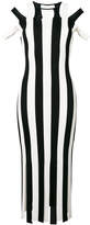 Christopher Kane knit bodycon striped dress