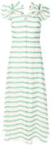 Thumbnail for your product : DELPOZO striped flared maxi dress