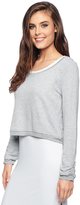Thumbnail for your product : Splendid French Terry Crop Pullover