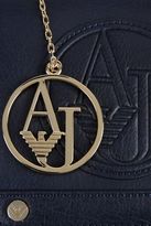 Thumbnail for your product : Armani Jeans Shoulder Bag In Faux Leather With Charm
