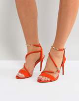 Thumbnail for your product : Carvela Orange Strappy Barely There Sandal