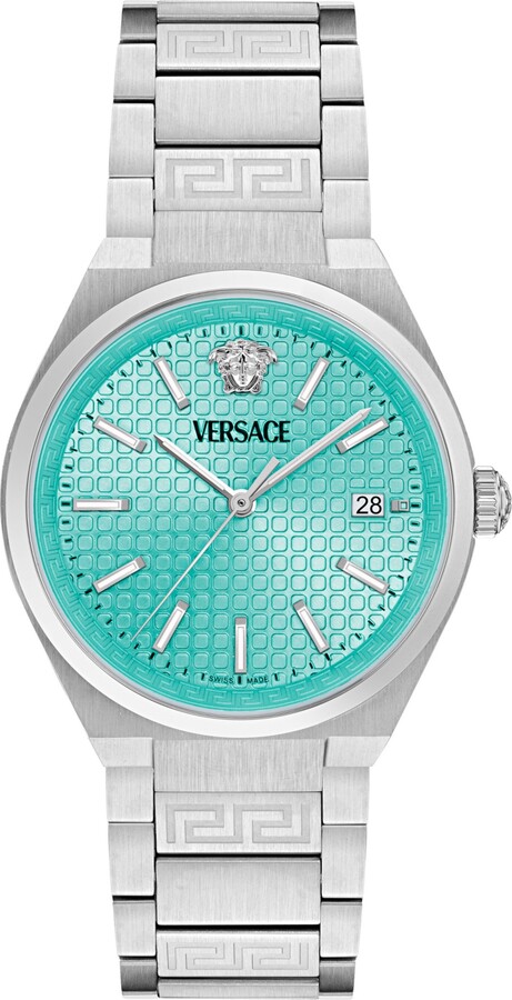 Versace Women's Swiss V-Auria Stainless Steel Bracelet Watch 39mm