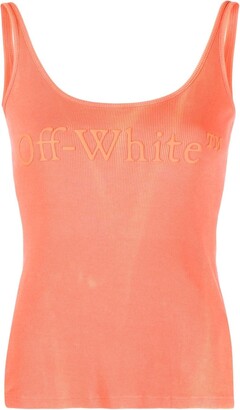 Off-White Logo-Print Vest Top