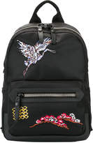 Thumbnail for your product : Lanvin embroidered bird backpack