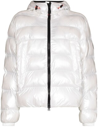 white activewear jacket
