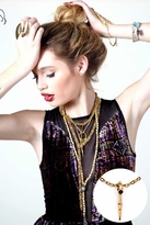 Thumbnail for your product : Vanessa Mooney Point of No Return Necklace/Headpiece in Gold
