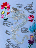 Thumbnail for your product : Ermanno Scervino dragon embroidered T-shirt