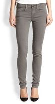Thumbnail for your product : Vince Metallic-Stripe Skinny Jeans