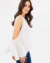 Thumbnail for your product : GUESS Kira Soft Gauze Top