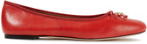 Thumbnail for your product : Tory Burch Embellished Leather Ballet Flats