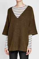 Thumbnail for your product : By Malene Birger Oversize Pullover with Wool and Mohair