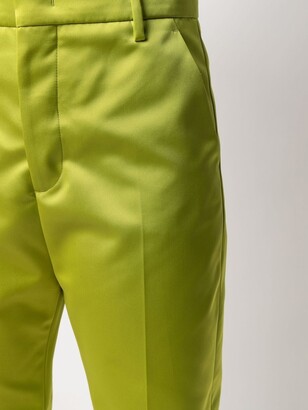 No.21 Cropped Straight-Leg Tailored Trousers