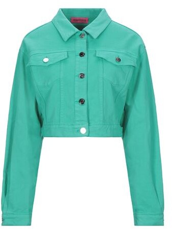 Green Women's Denim Jackets | ShopStyle