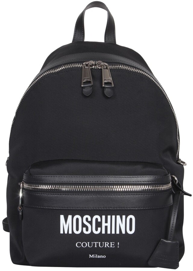 moschino large backpack