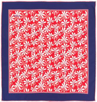 Kiton floral print scarf