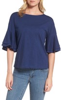 Thumbnail for your product : Vineyard Vines Women's Button Back Bell Sleeve Top