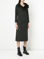 Thumbnail for your product : Junya Watanabe Comme Des Garçons Pre Owned Ruffled Collar Dress