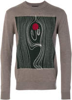 Thumbnail for your product : Frankie Morello stitched intarsia jumper