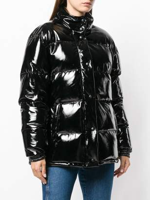 Alberta Ferretti high collar puffer jacket
