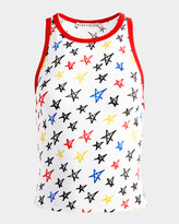 Thumbnail for your product : Alice + Olivia Allen Star-Printed Tank Top