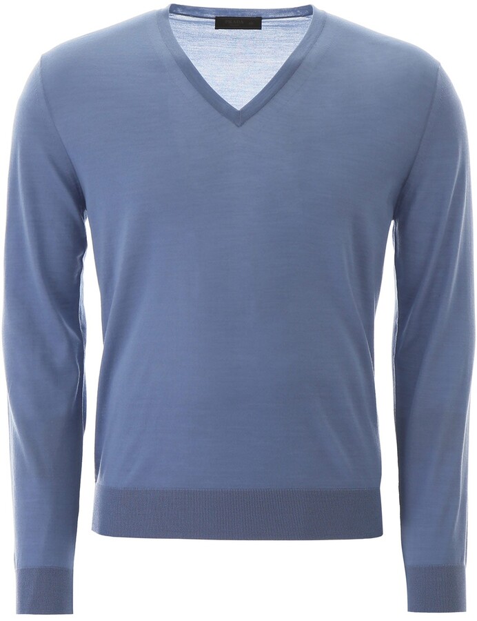 prada v neck sweater