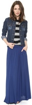Thumbnail for your product : Three Dots Fold Over Maxi Skirt