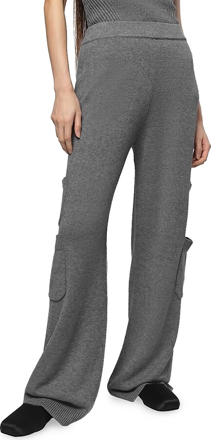 Women's Dane Knit Cargo Pants - Slate - Size Small