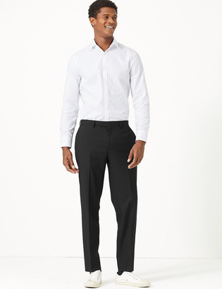 Marks and Spencer Big & Tall Slim Fit Trousers with Stretch