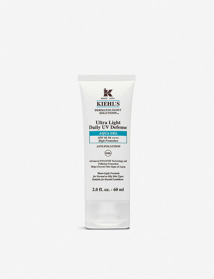 Kiehl's Ultra Light Daily UV Defense Aqua Gel SPF 50 PA++++ sunscreen -  ShopStyle Skin Care