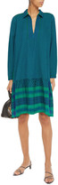 Thumbnail for your product : Cecilie Copenhagen Lynette Gathered Cotton-jacquard Dress