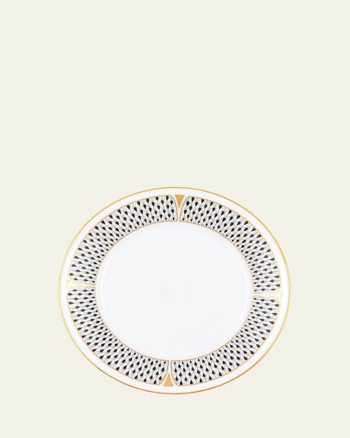 Patterned Salad Plate