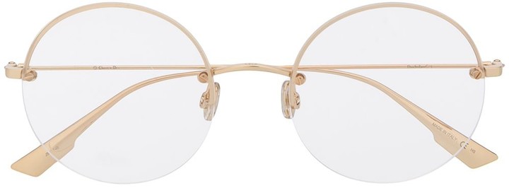 dior sunglasses gold frame