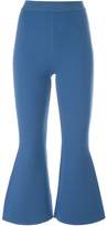 Thumbnail for your product : Stella McCartney zip detail flared trousers