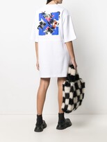 Thumbnail for your product : Off-White floral Arrows T-shirt dress
