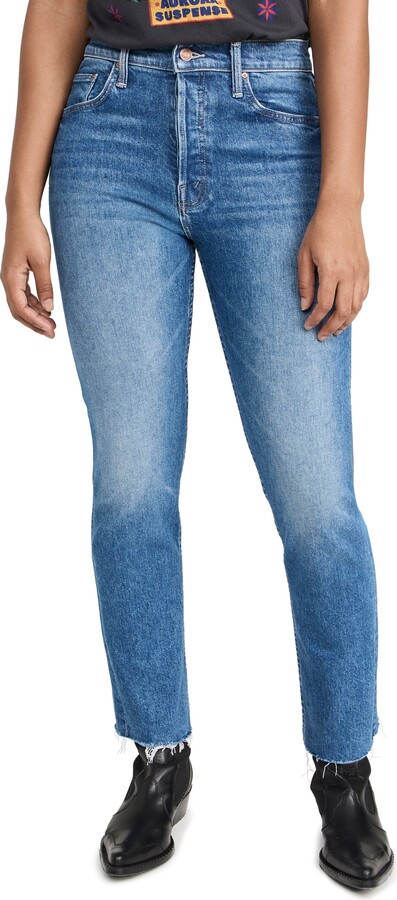 Mother The Tomcat Ankle Fray Jeans