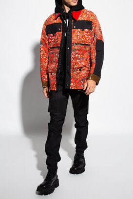 Burberry Floral-motif Jacket Men's Red - ShopStyle Outerwear