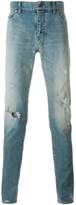 Thumbnail for your product : Saint Laurent distressed slim fit jeans