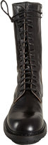 Thumbnail for your product : Ann Demeulemeester Raw Edge Mid-Calf Combat Boot