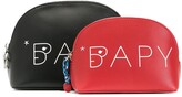 Thumbnail for your product : BAPY BY *A BATHING APE® Pebble Grain Makeup Bag
