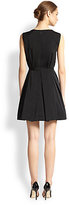 Thumbnail for your product : Nina Ricci Lace-Inset Short Dress