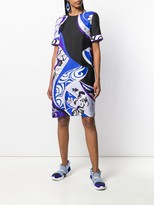 Thumbnail for your product : Emilio Pucci Hanami Print Silk Shift Dress