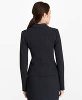 Thumbnail for your product : Brooks Brothers Petite Plaid Stretch-Cotton Jacquard Jacket