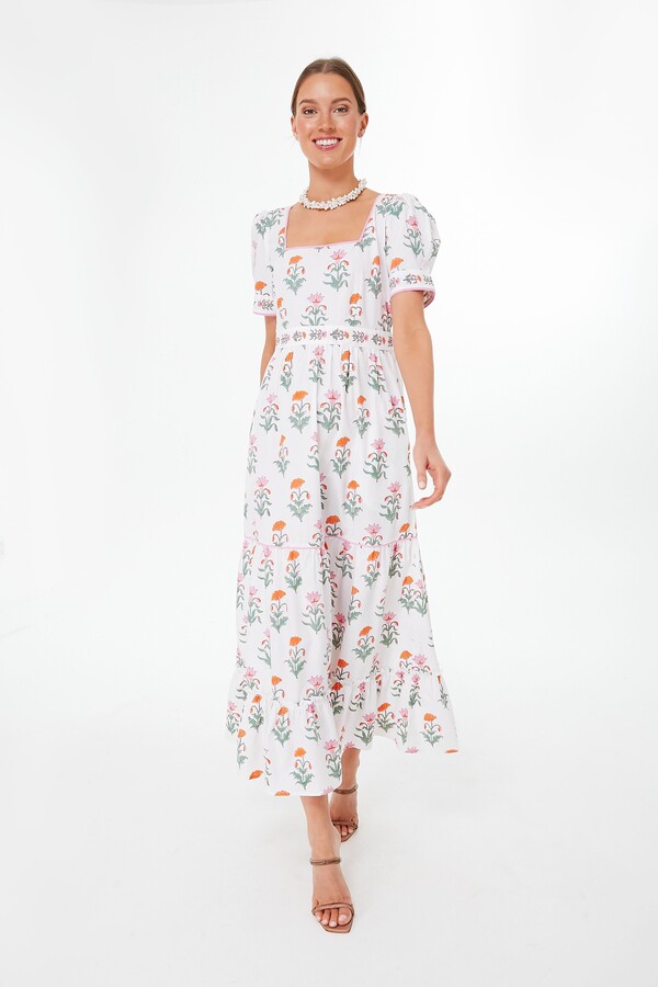 Pink City Prints Spring Iris Evelyn Dress - ShopStyle