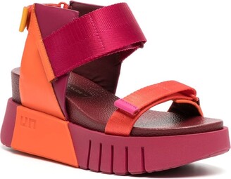 United Nude Delta Run 75mm wedge sandals - ShopStyle