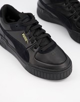 puma cali triple black
