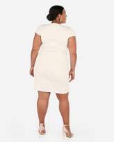 Thumbnail for your product : Express Textured Sheath Dress