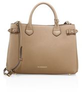 Thumbnail for your product : Burberry Banner Medium Leather Satchel