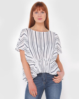 Thumbnail for your product : Privilege Women's White Tops - Mia Summer Top - Size One Size, 12 at The Iconic
