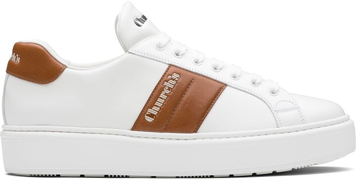Church's Mach leather sneakers ShopStyle Trainers Athletic Shoes